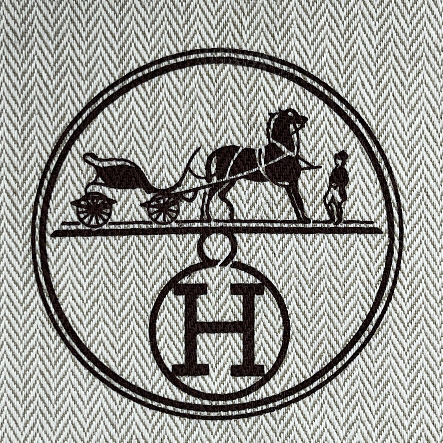 Hermes (エルメス) ベルト — ダストバッグ(正面)