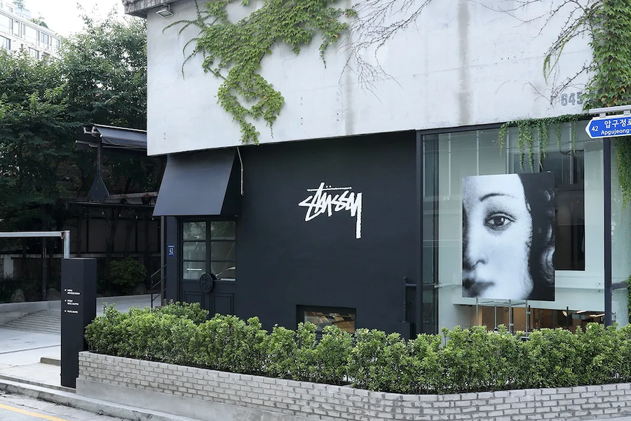 【本物保証 /関税・送料無料】Stussy Suits Tee Stüssy Stussy Suits Tee 'Black' | REVERSIBLE
