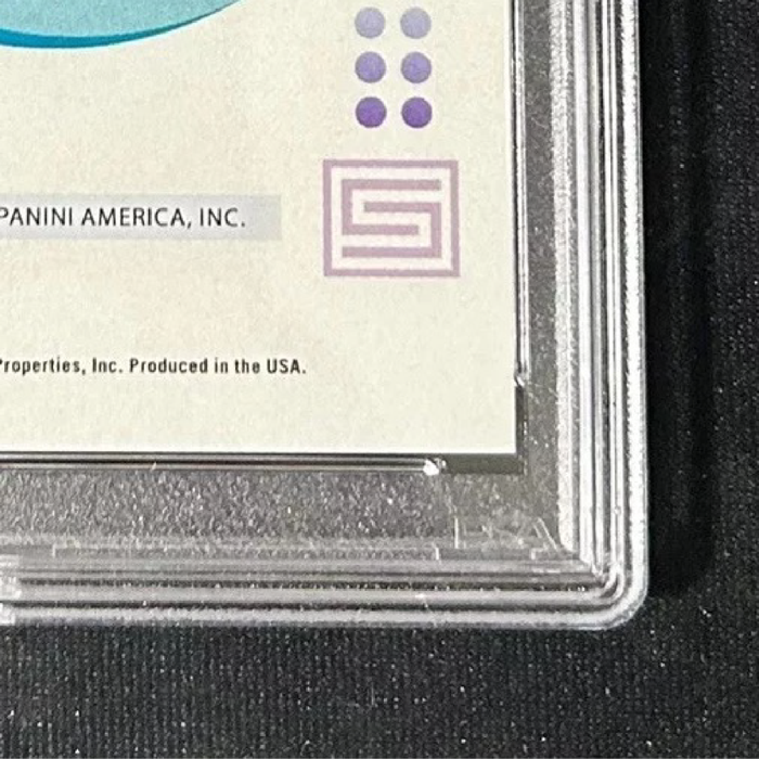Sport Cards Graded Singles — Tył karty – dolny prawy róg
