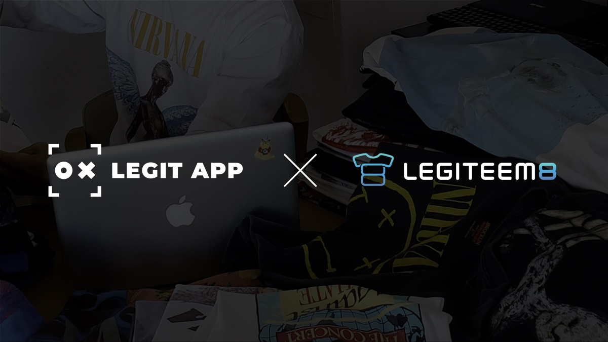 LEGIT APP Partners with Legiteem8 for Vintage Tee Authentication