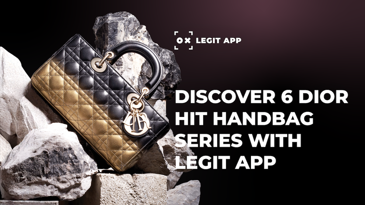 Discover 6 Dior Hit Handbag Series With LEGIT APP