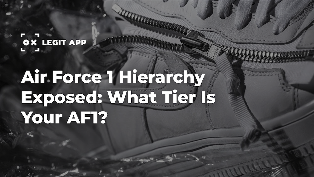 Air Force 1 Hierarchy Exposed: What Tier Is Your AF1?