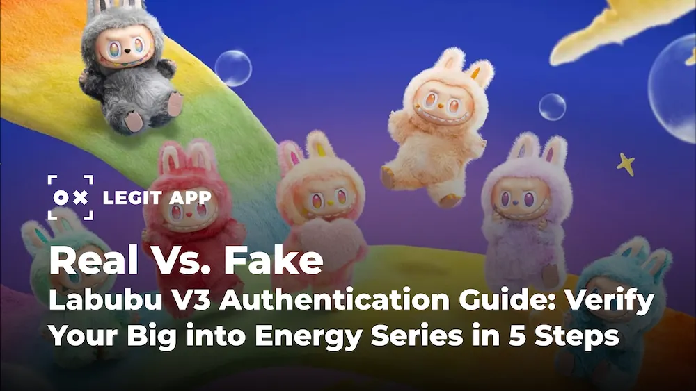 Real vs Fake: Labubu V3 Authentication Guide: Verify Your Big into Energy Series in 5 Steps
