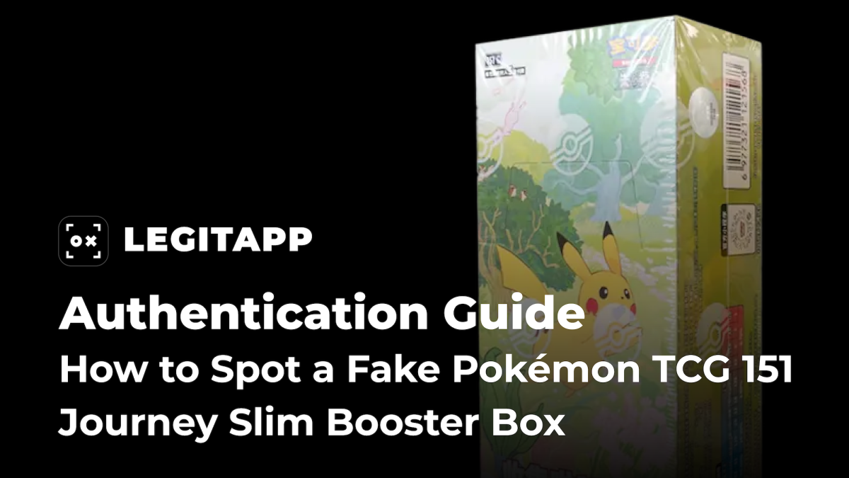 Real vs Fake: How to Spot a Fake Pokémon TCG 151 Journey Slim Booster Box (Chinese Exclusive Pikachu AR)