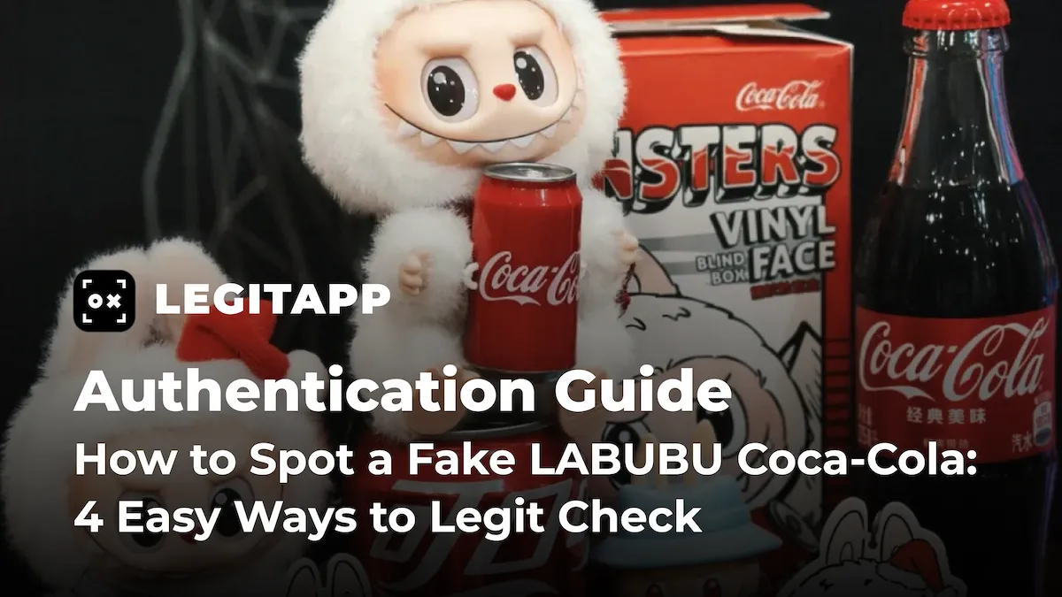 Real vs Fake: How to Spot a Fake LABUBU Coca-Cola - 4 Easy Ways to Legit Check