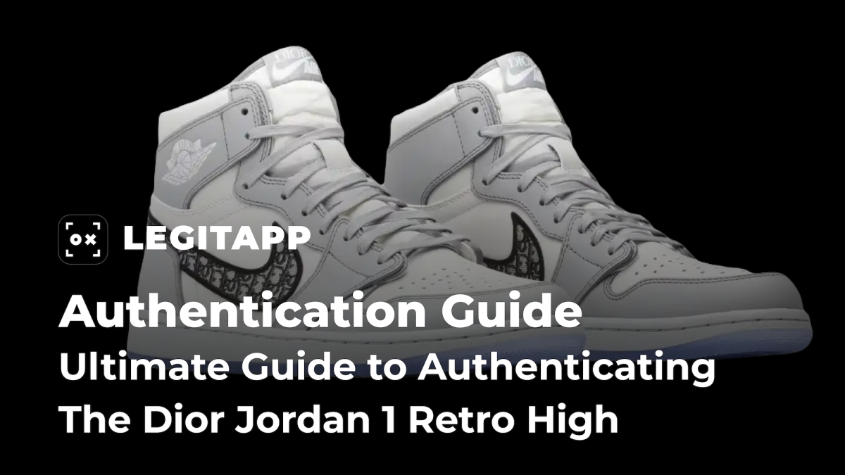 Real vs Fake: Ultimate Guide to Authenticating The Dior x Jordan 1 Retro High CN8607-002