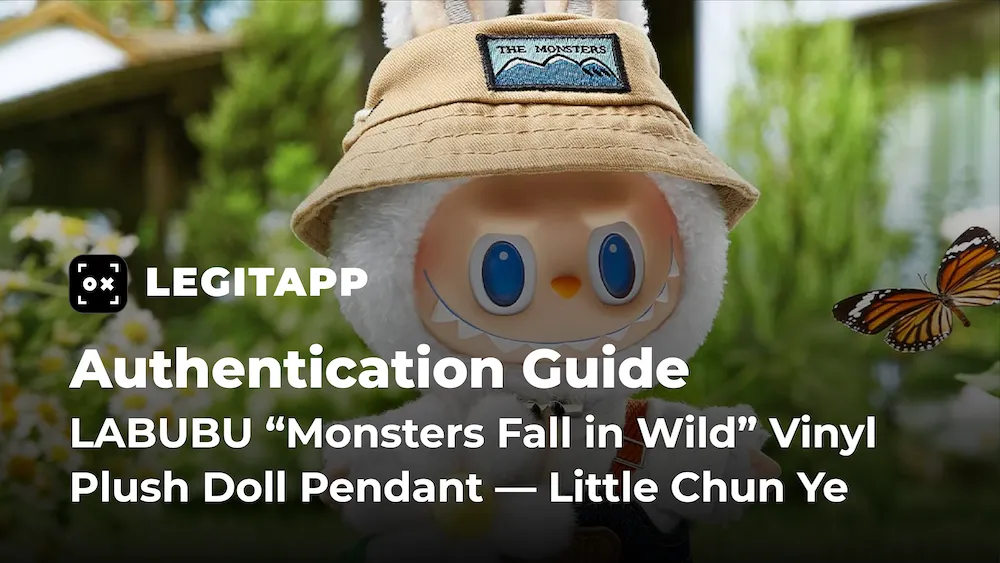 Real vs Fake: Authentication Guide for the LABUBU “Monsters Fall in Wild” Vinyl Plush Doll Pendant 