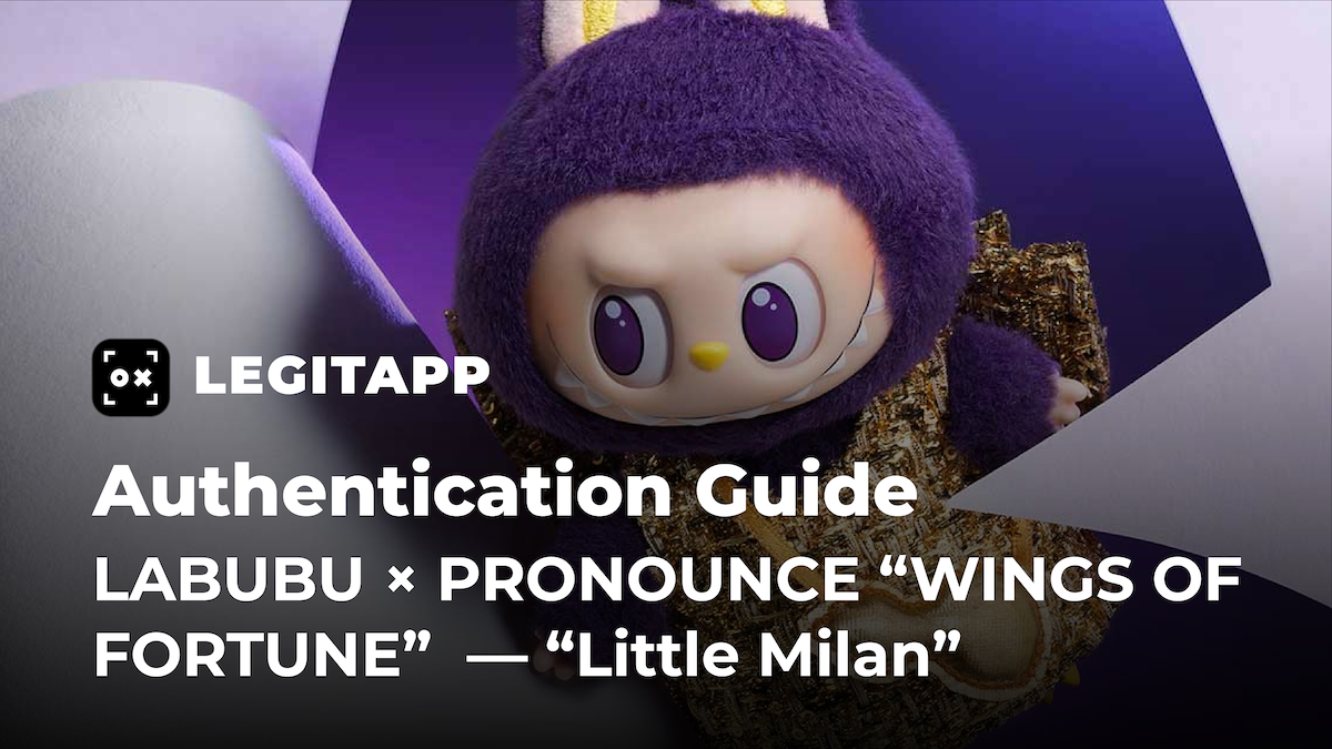 Real vs Fake: How to Legit Check the LABUBU × PRONOUNCE “WINGS OF FORTUNE” Vinyl Plush Hanging Card — Little Milan