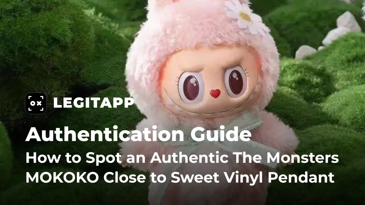 Real vs Fake: How to Spot an Authentic The Monsters MOKOKO Close to Sweet Vinyl Pendant