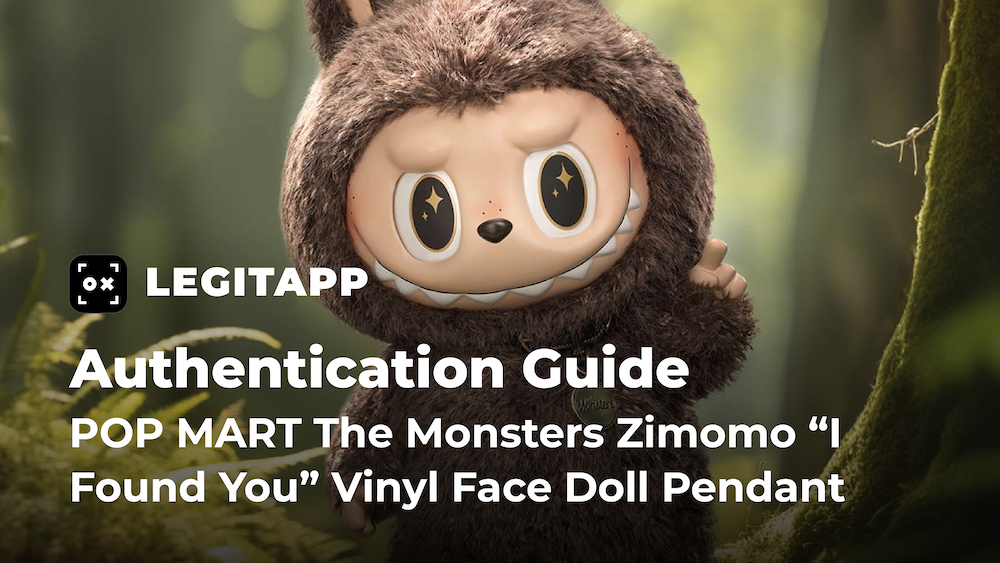 Real vs Fake: Spotting an Authentic POP MART The Monsters Zimomo “I Found You” Vinyl Face Doll Pendant