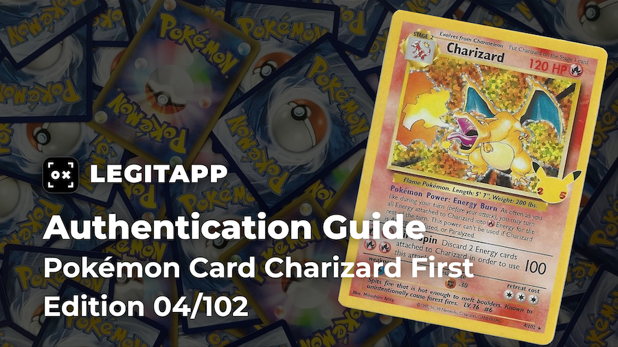 Real vs Fake: How to Authenticate the Pokémon Card Charizard First Edition 04/102