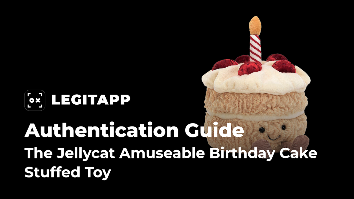 Real vs Fake: Authentication Guide for the Jellycat Amuseable Birthday Cake Stuffed Toy