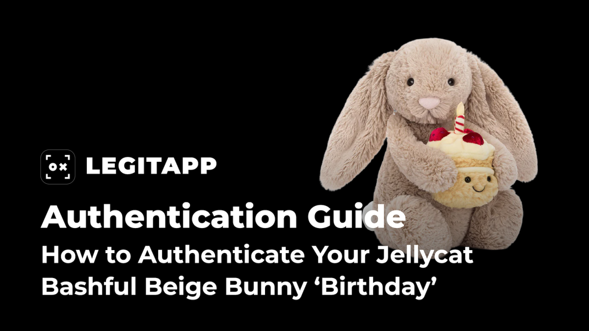Real vs Fake: How to Authenticate Your Jellycat Bashful Beige Bunny ‘Birthday’