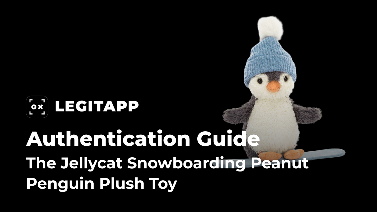 Real vs Fake: How to Check the Authenticity of the Jellycat Snowboarding Peanut Penguin Plush Toy