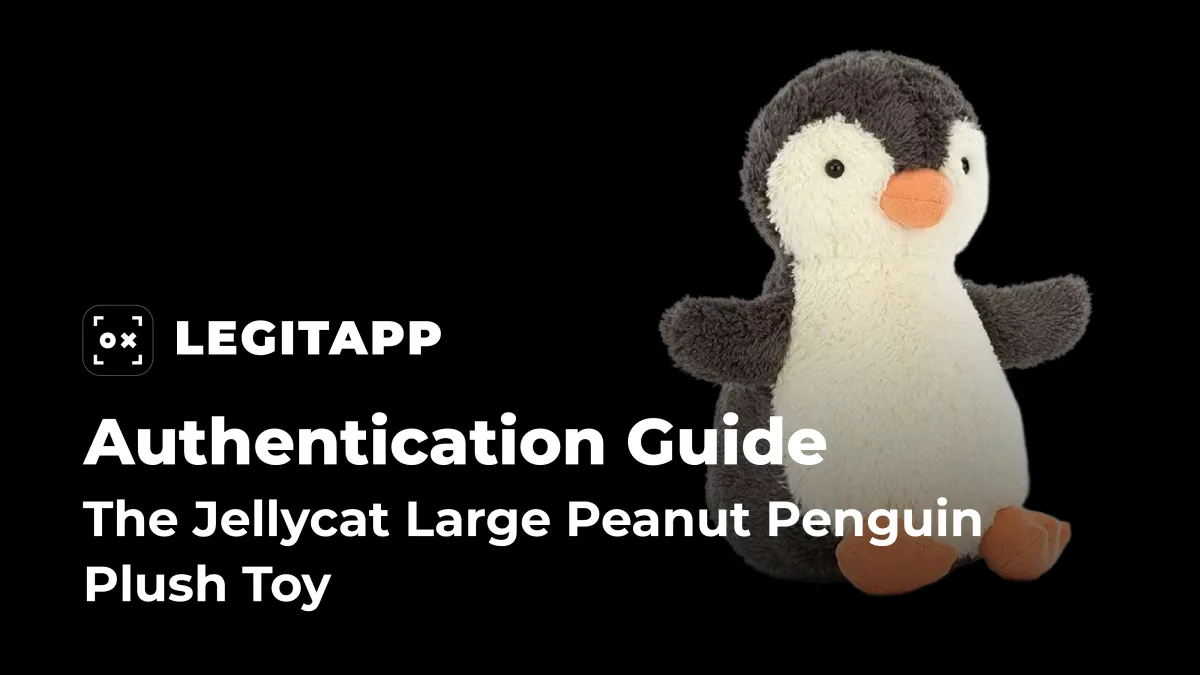 Real vs Fake: How to Authenticate the Jellycat Large Peanut Penguin Plush Toy