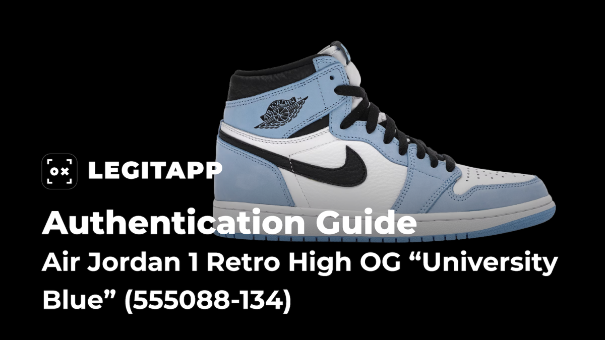 Real vs Fake: How to Legit Check the Air Jordan 1 Retro High OG “University Blue” (555088-134)