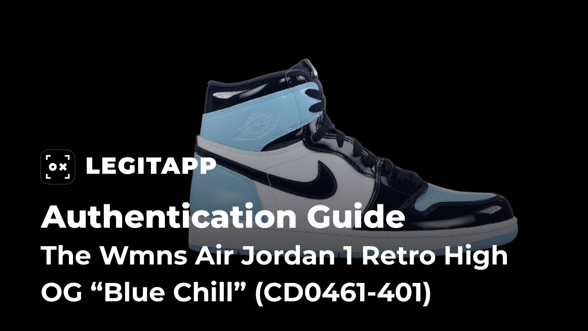 Real vs Fake: How to Legit Check the Wmns Air Jordan 1 Retro High OG "Blue Chill" (CD0461-401)