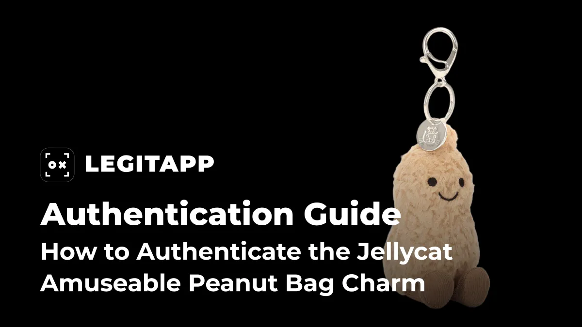 Real vs Fake: How to Authenticate the Jellycat Amuseable Peanut Bag Charm