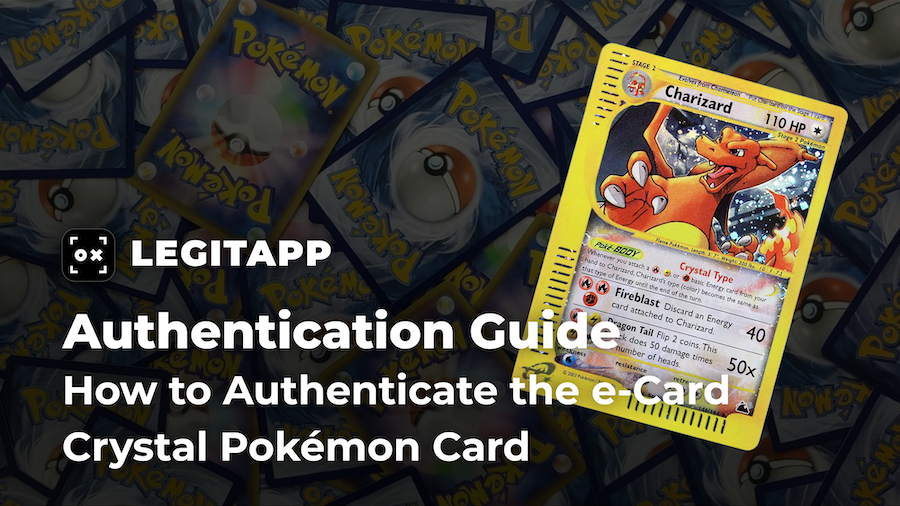 Real vs Fake: How to Authenticate the e-Card Crystal Pokémon Card