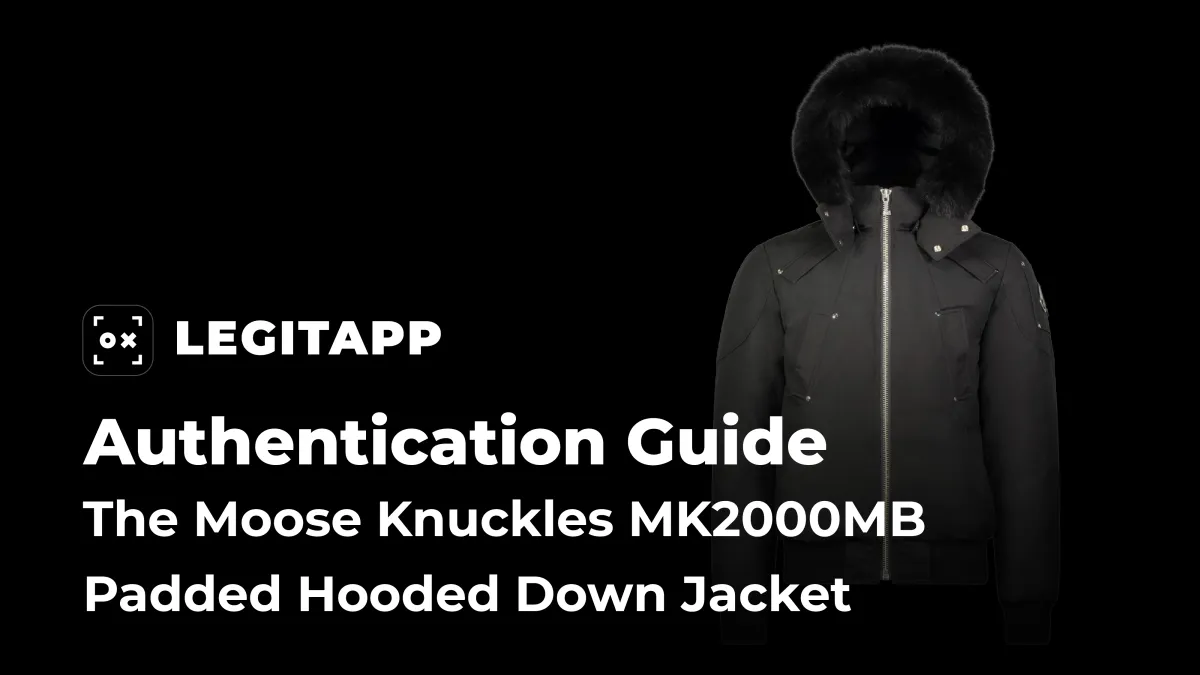Real vs Fake: How to Authenticate the Moose Knuckles MK2000MB Padded Hooded Down Jacket