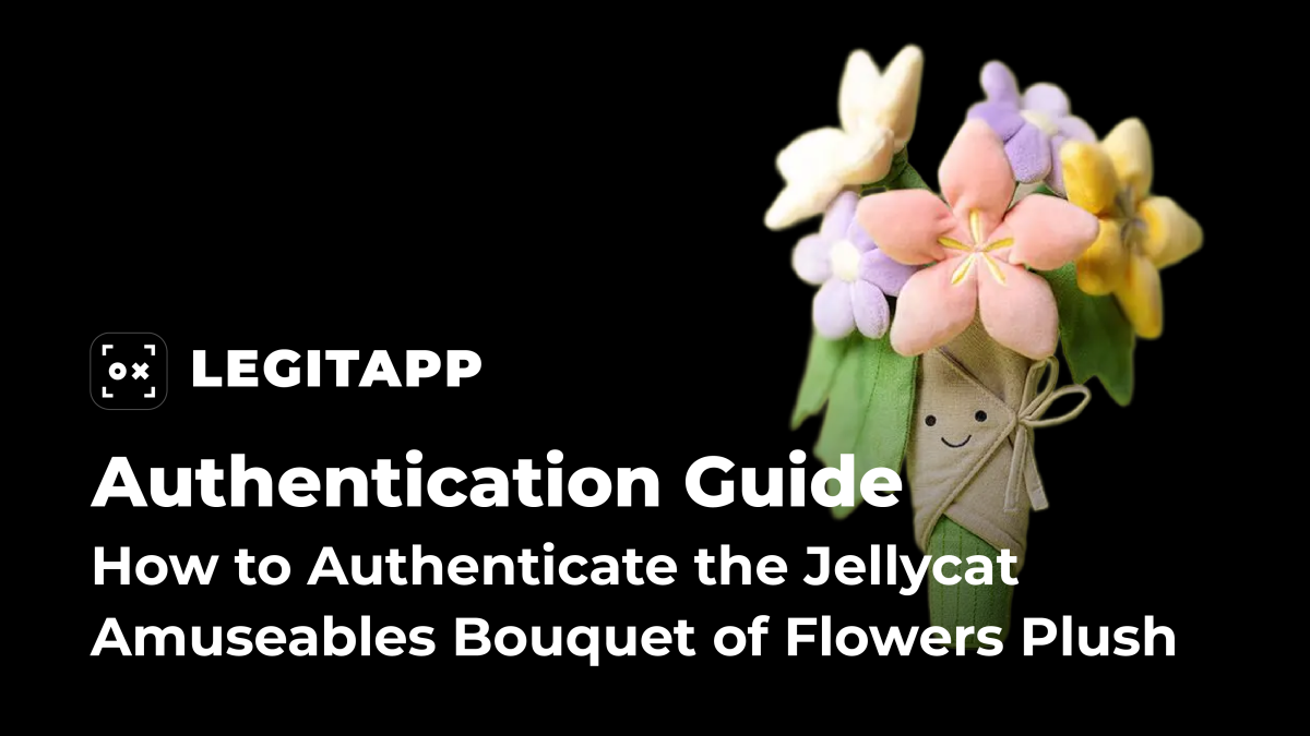 Real vs Fake: How to Authenticate the Jellycat Amuseables Bouquet of Flowers Plush