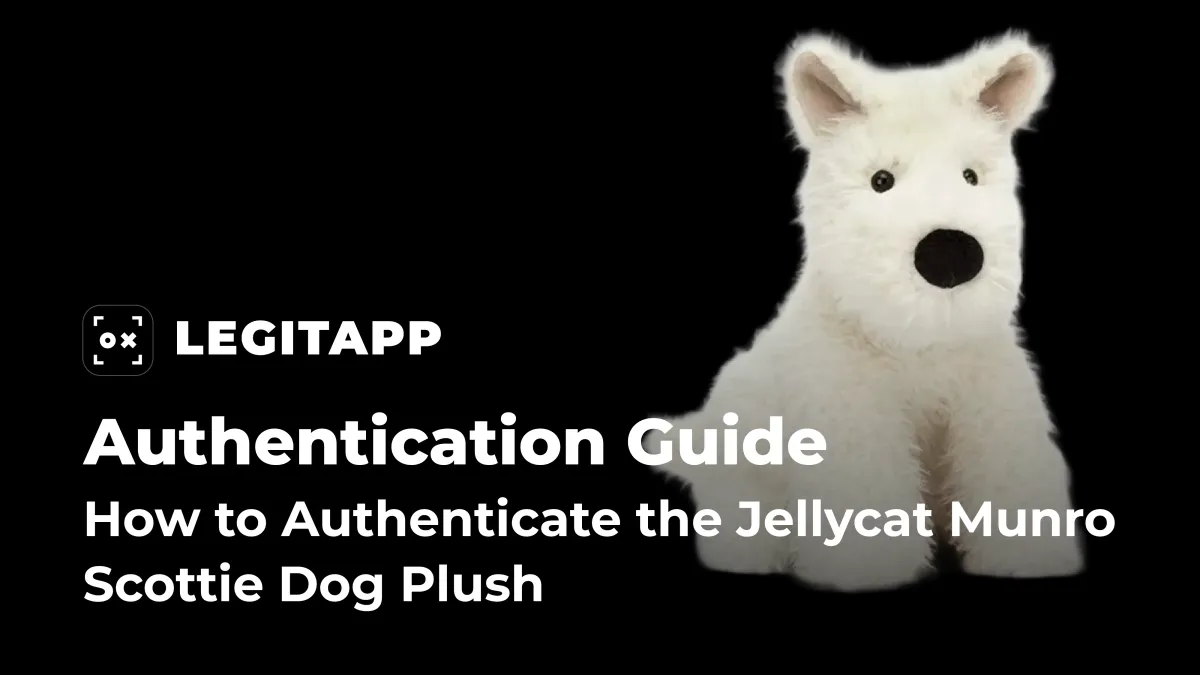 Real vs Fake: How to Authenticate the Jellycat Munro Scottie Dog Plush