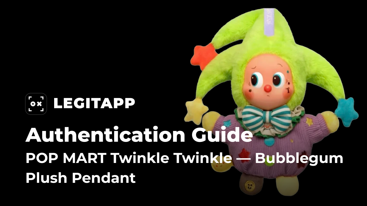 Real vs Fake: How to Tell the Authenticity of the POP MART Twinkle Twinkle — Bubblegum Plush Pendant