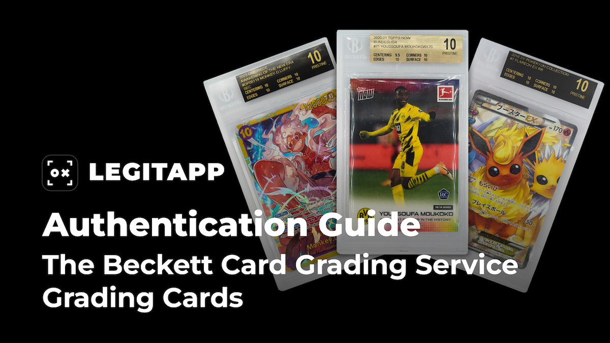 Real vs Fake: How Check the Authenticity of the BGS (Beckett Card Grading Service) Grading Cards