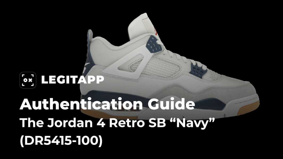 Real vs Fake: How to Legit Check the Jordan 4 Retro SB “Navy” (DR5415-100)