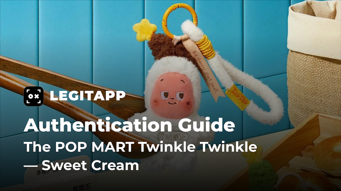 Real vs Fake: How to Authenticate the POP MART Twinkle Twinkle — Sweet Cream Plush Pendant