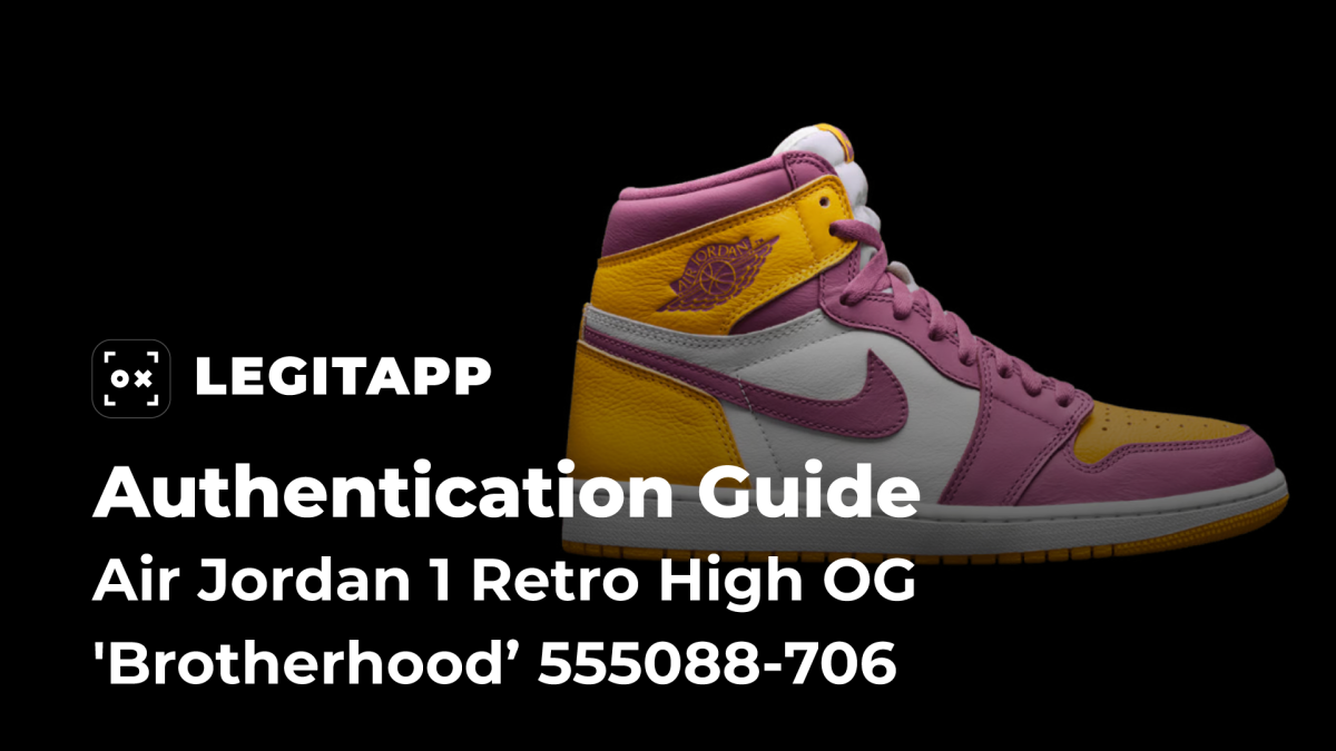 Real vs Fake: How to Legit Check the Air Jordan 1 Retro High OG “Brotherhood” (555088-706)