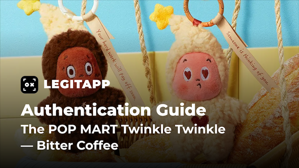 Real vs Fake: How to Authenticate the POP MART TWINKLE TWINKLE Bitter Coffee Plush Pendant