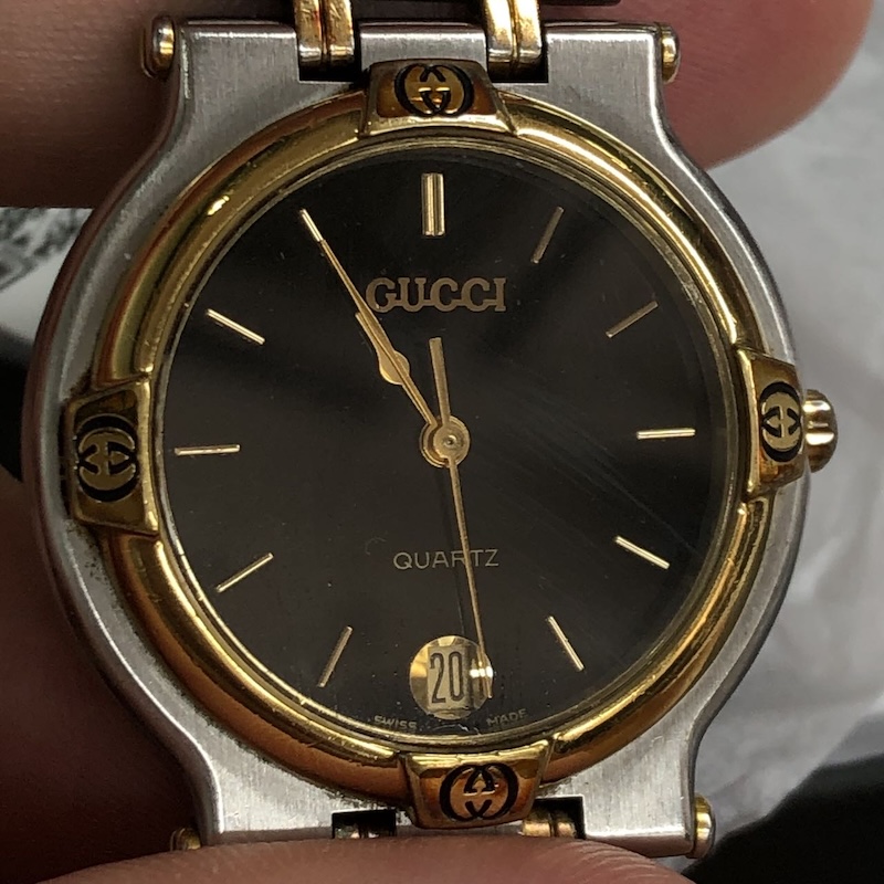 Gucci (グッチ) ALL — ​文字盤のクローズアップ
