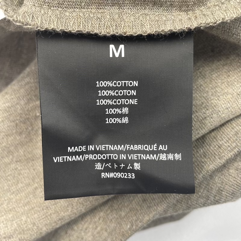 FEAR OF GOD Essentials (フィア・オブ・ゴッド エッセンシャルズ) Clothing — 洗濯表示タグ(正面)