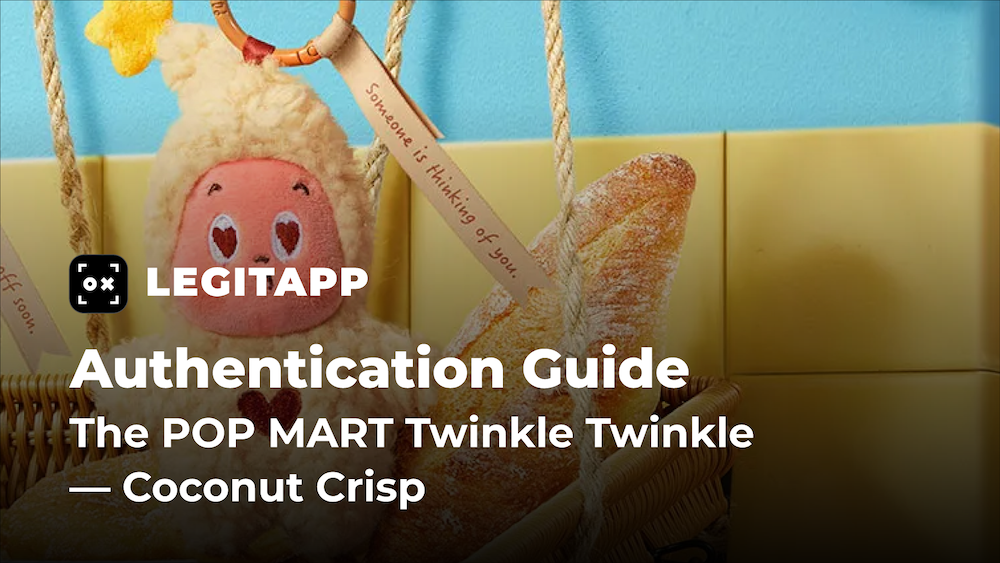 Real vs Fake: How to Authenticate the POP MART TWINKLE TWINKLE Coconut Crisp Plush Pendant
