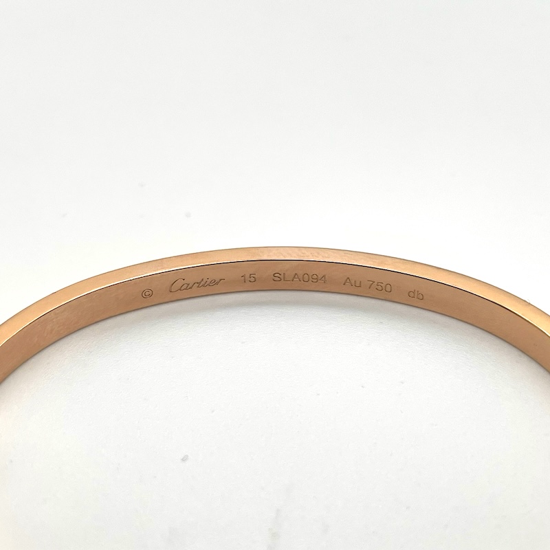 Cartier (カルティエ) ブレスレット — 刻印／ディテール