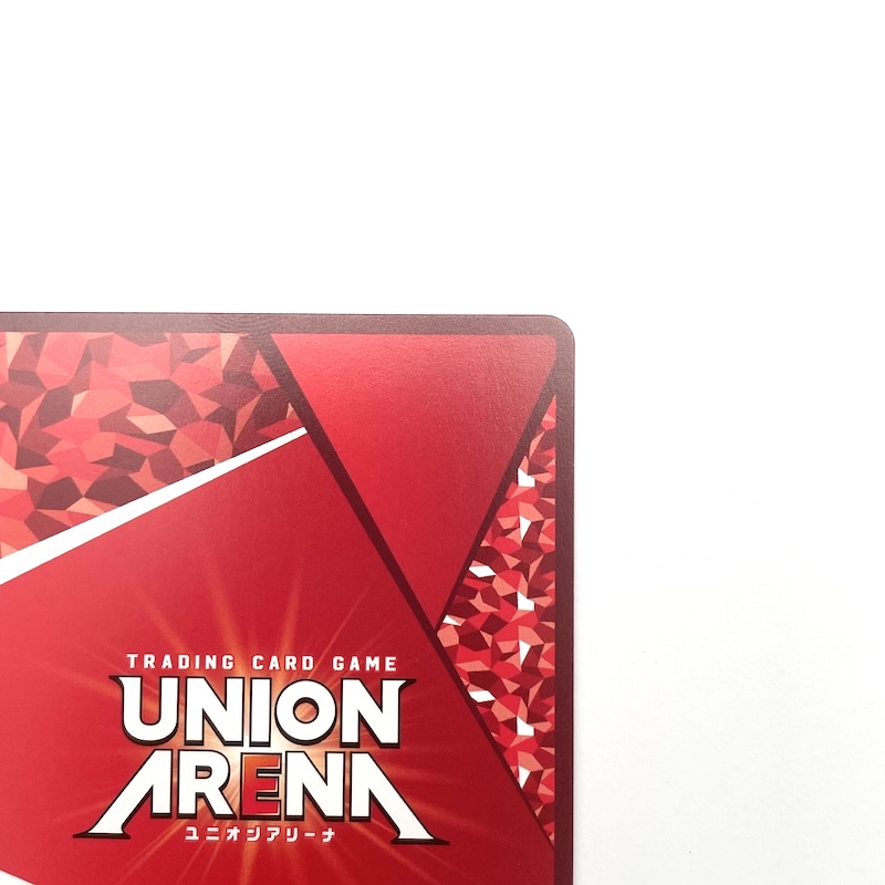 Union Arena Ungraded Singles — Back Corners of Card (Upper Right)