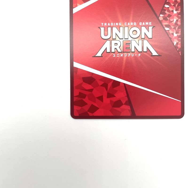 Union Arena Ungraded Singles — Back Corners of Card (Lower Left)