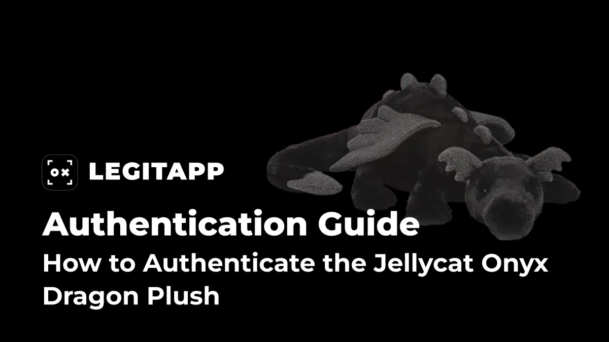 Real vs Fake: How to Check the Authenticity of  the Jellycat Onyx Dragon Plush