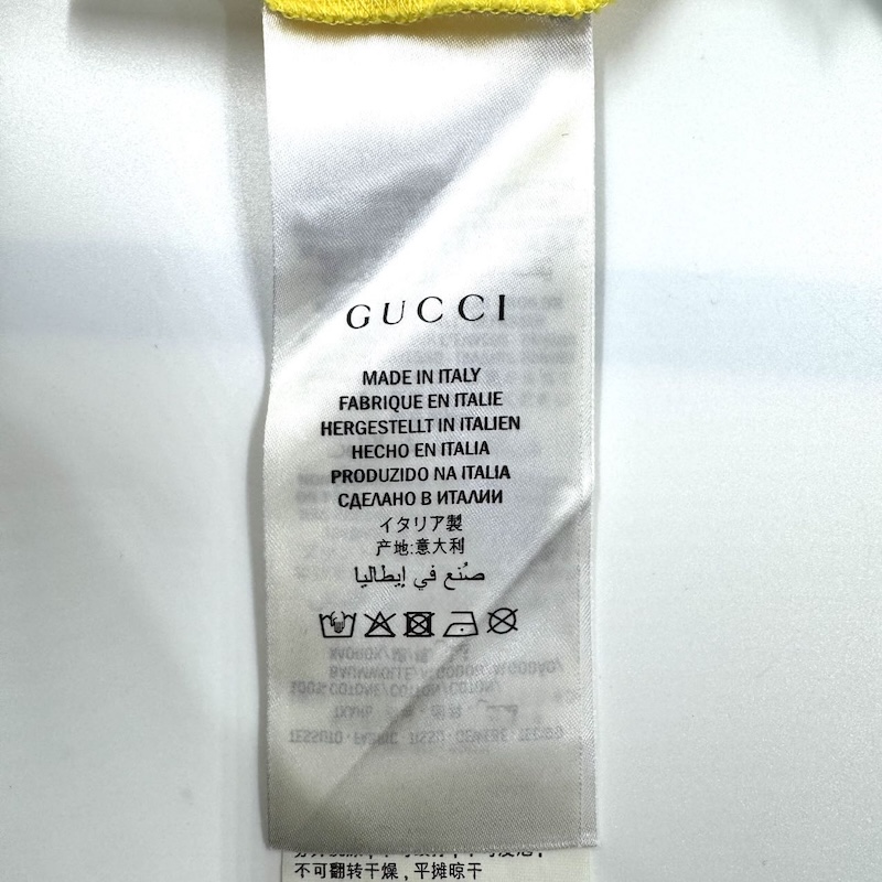 Gucci (グッチ) Clothing — 洗濯表示タグ(1)