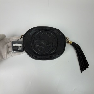Gucci Gucci Soho Disco Bag Black Leather