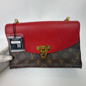 Louis Vuitton Louis Vuitton Monogram Pallas Clutch Cerise