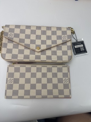 Louis Vuitton Louis Vuitton Damier Azur Felicie Pochette
