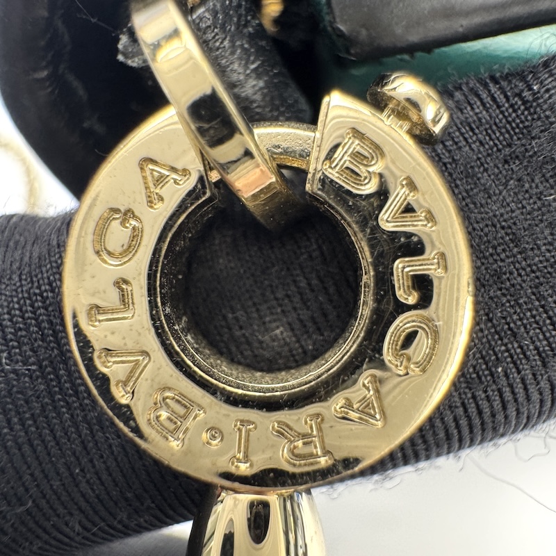 Bvlgari Wallets — Grawerunek na metalu