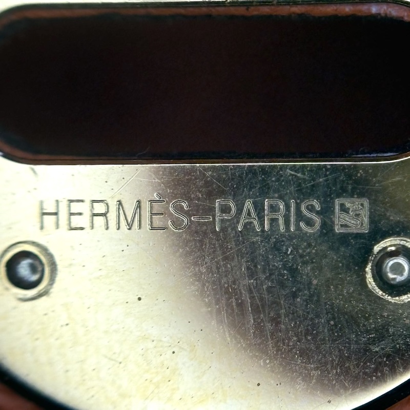 Hermes (エルメス) Lindy — 金属の刻印（1）