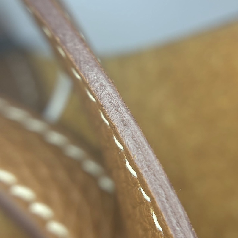 Hermes (エルメス) Picotin — 革の縁