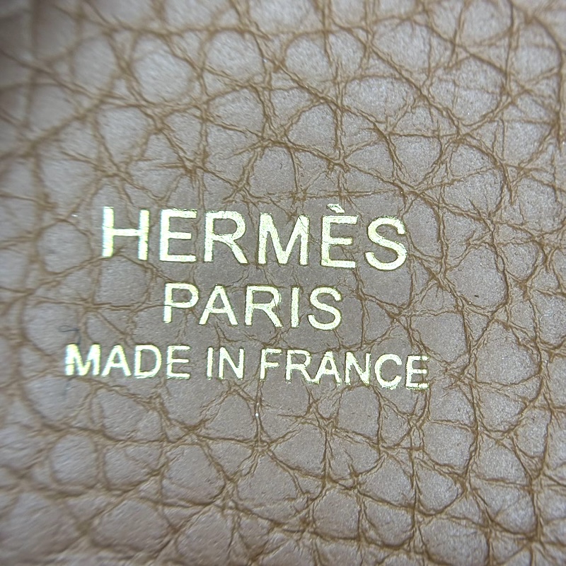 Hermes (エルメス) Picotin — 原産地タグ​