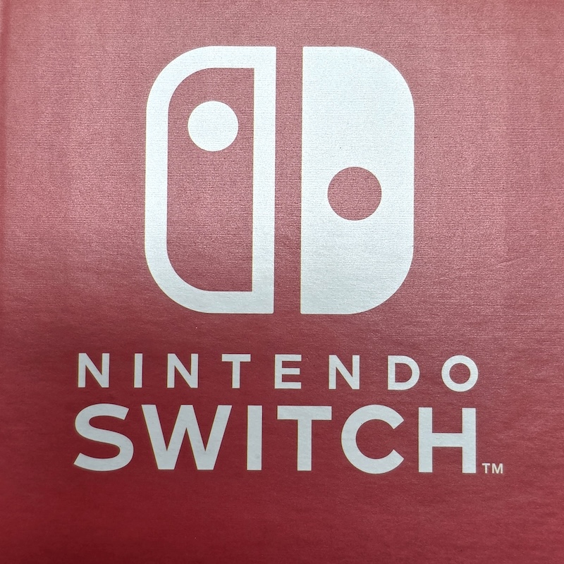 Nintendo Switch — Packaging Front Logo Close-up