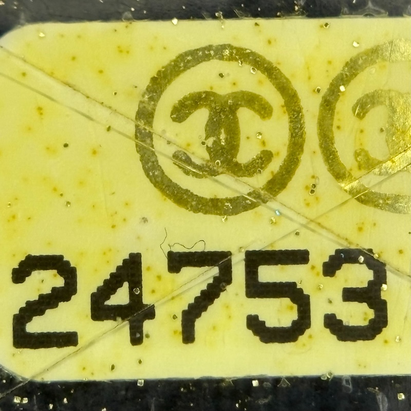 Chanel Boy — Microchip/Serial Sticker Details