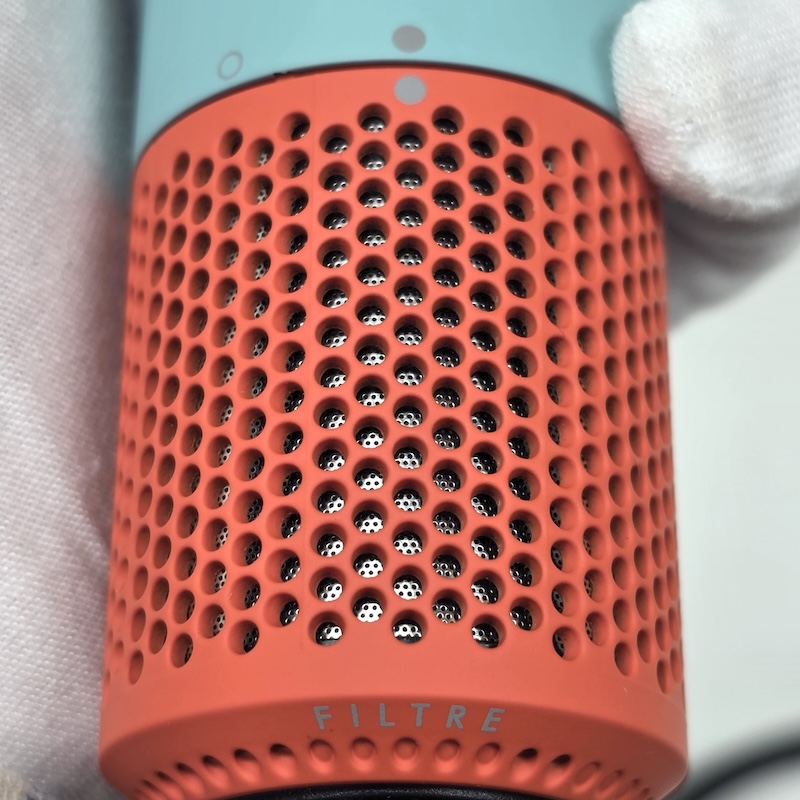 Dyson Hair Dryer — Filter Close-up